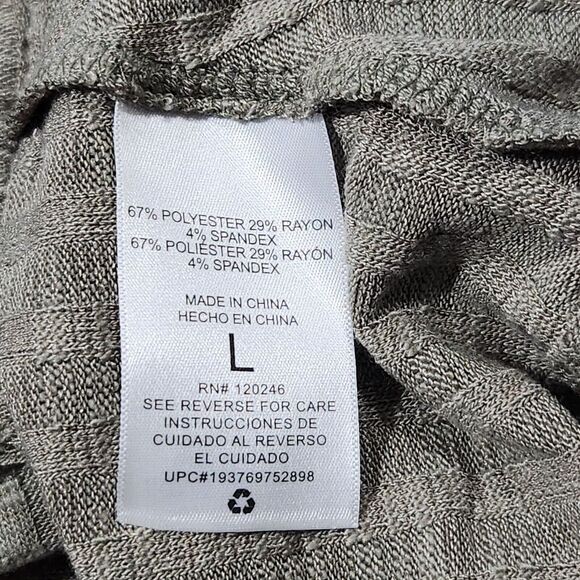 Wallflower Drawstring Crop Top For Women Size Large Color Olive Green   B1 - Picture 8 of 9